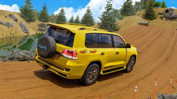 Offroad Prado Driving Car Game ポスター