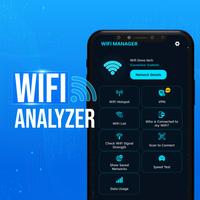 WiFi Analyzer, WiFi Speed Test Affiche