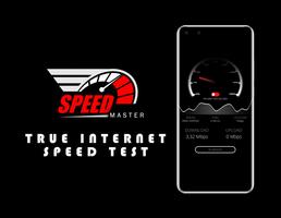 Speedmaster-Test De Vitesse Internet Affiche