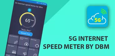 5G 互聯網速度計（dBm）speed meter