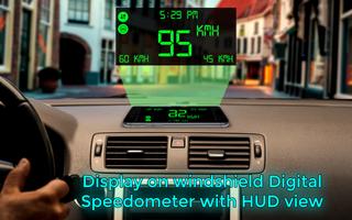HUD vue numérique compteur de vitesse capture d'écran 1