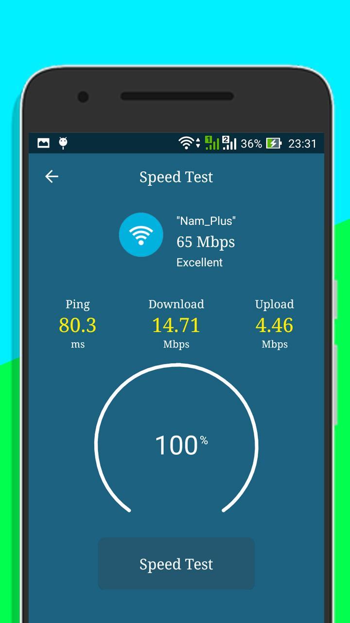 Android 用の ワンタップスピードアップ Wifiスピードテスト 5g 4g 3g Apk をダウンロード