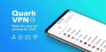 Speedy Quark VPN - 安全&高速代理服務器