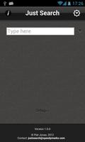 Just Search - Lite poster