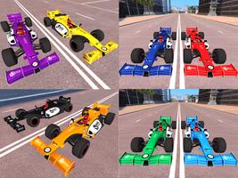 courses de voitures de formule -poursuite en ville capture d'écran 1
