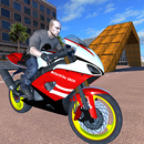 3d motocicleta simulator - Policía escapar APK