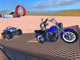 Simulateur de moto 3D - évasion de la police capture d'écran 1