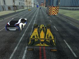 Simulação de Tráfego: Fast Car Racer imagem de tela 3