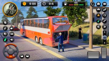 Bus Simulator Coach Game Affiche