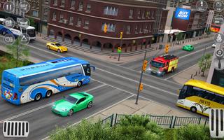 American Bus Game Driving Sim اسکرین شاٹ 2