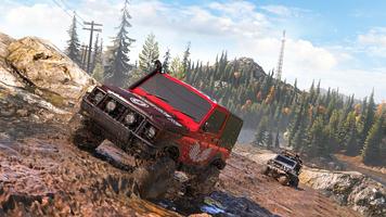 Offroad Mud Jeep Driving Game poster