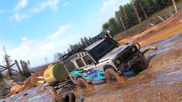 Offroad Mud Jeep Driving Game screenshot 2