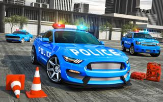 US Police Car Games Driver 3D Affiche