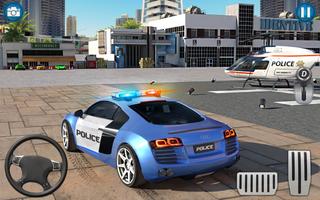 US Police Car Games Driver 3D capture d'écran 1