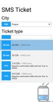 Czech SMS Ticket Screenshot 2