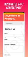 3 Schermata Encyclopedia of Philosophy