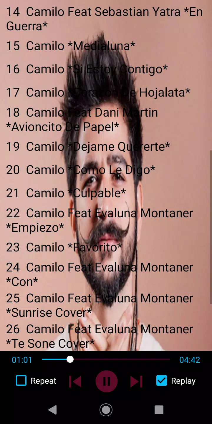 Camilo Todas Las Canciones Sin Conexión APK pour Android Télécharger