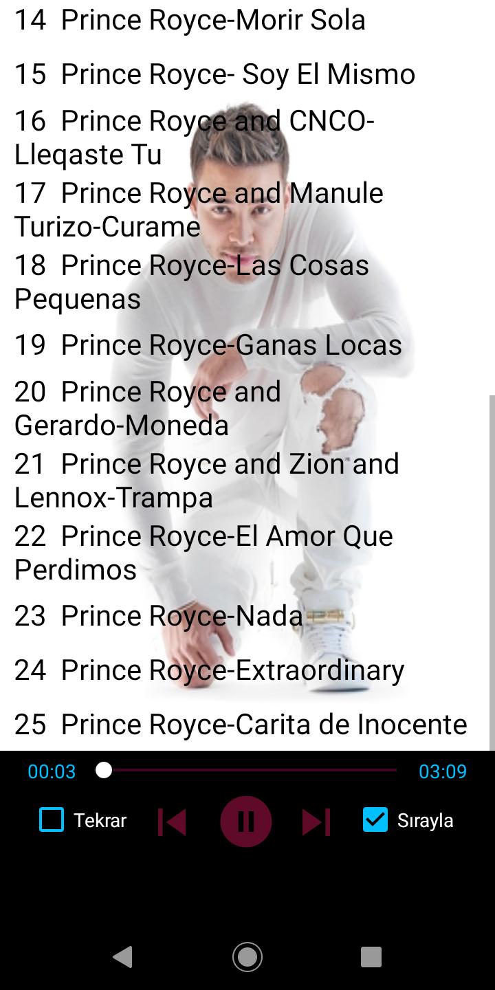 Descarga de APK de Prince Royce Songs Offline para Android