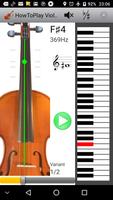How To Play Violin Affiche