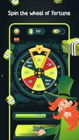 Leprechaun Lucky Wheel Lab-poster