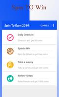 Spin to Earn : Every Day 70$ Affiche