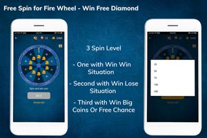 Fire Spin Wheel - Spinner Game capture d'écran 2