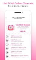 Live All TV Channels Online Guide capture d'écran 2