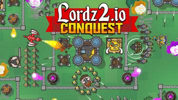 Lordz2.io Conquest - RTS Multiplayer IO Game الملصق