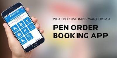 Pen Order Booking Affiche