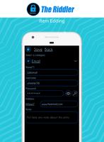 The Riddler Password Safe capture d'écran 3