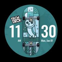 برنامه‌نما Tech Deck Watch Face عکس از صفحه