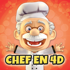 Professor Maxwell's Chef En 4D-icoon