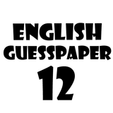 English 12 Guess Paper ícone