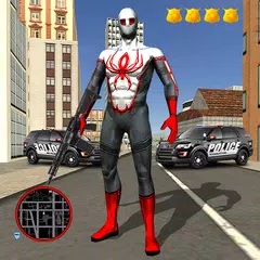 Скачать Ultimate Spider Rope Hero - Gangster Crime City APK