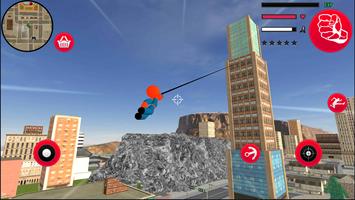Ninja Spider Stickman Rope Hero Gangster Vegas скриншот 3