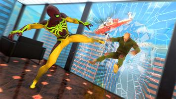 Spider 3D Fighting Rope Game capture d'écran 2