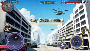 Flying Spider Rope Hero 3D Ekran Görüntüsü 2