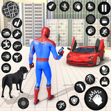 Spider Rope Hero Gangster City icône
