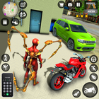 Iron Super Hero - Spider Games أيقونة