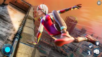 Spider Fighter Hero Girl screenshot 1