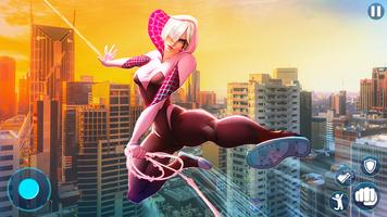 Spider Fighter Hero Girl syot layar 2
