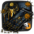 3D Golden Spider Gravity Theme APK