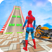 ”Spiderhero Bike Stunt Games - Mega Ramp Bike Games