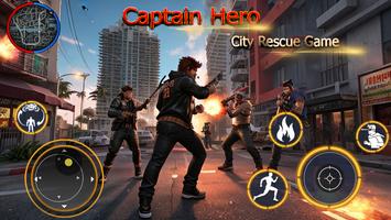 Captain Hero : Vice Town الملصق