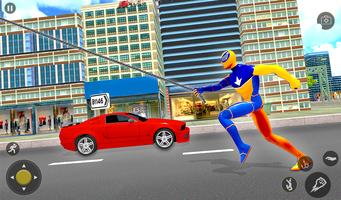 Spider Hero Gangster Game - Crime City Rope Hero 截圖 3