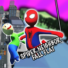 Spider Fall Neighbor Flat Mod أيقونة