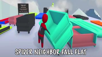 Spider Fall Neighbor Flat Mod تصوير الشاشة 1