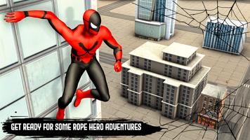 3 Schermata Spider Hero : Rope Hero Games