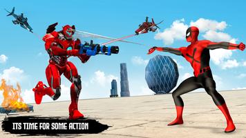 Spider Hero : Rope Hero Games Affiche