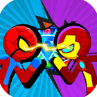 ikon Stick Super Hero Match 3